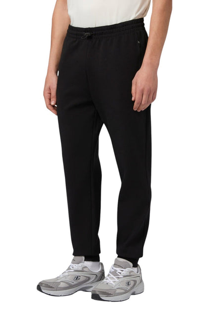 Champion Pantaloni da Uomo Stretch Con Polsino C-Tech Nero
