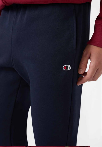 Champion tuta zip lunga cappuccio uiomo  pantalone con polsino