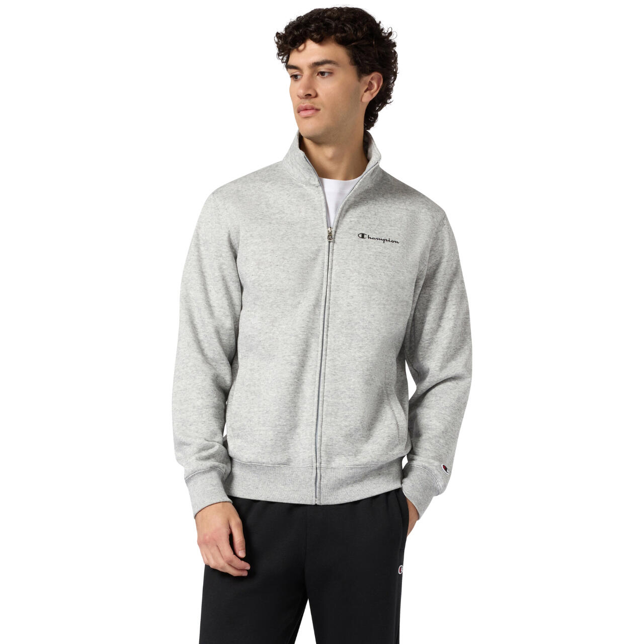 Champion tuta zip lunga bicolore pant dritto
