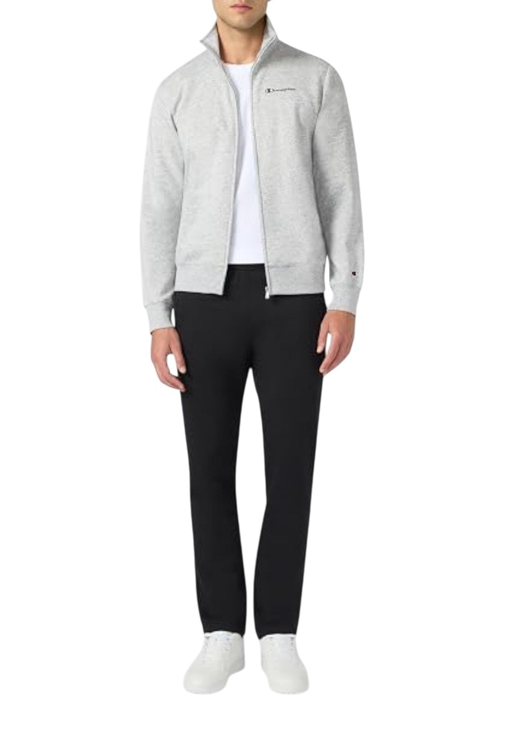 Champion tuta zip lunga bicolore pant dritto