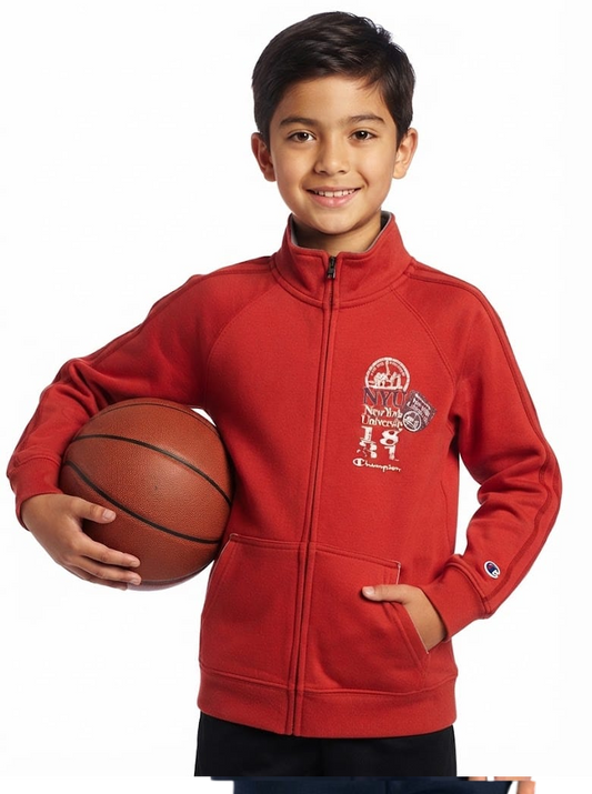 Champion felpa zip,lunga