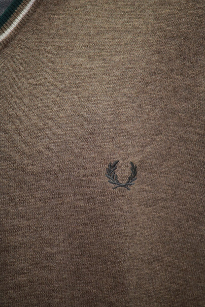 Maglia lana collo a V