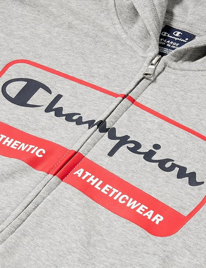 Champion felpa zip lunga cappuccio jr