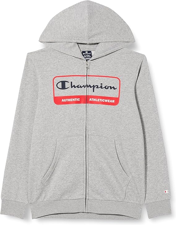 Champion felpa zip lunga cappuccio jr