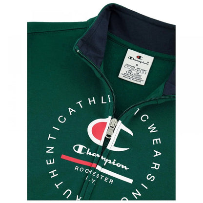 Champion tuta zip lunga jr logo