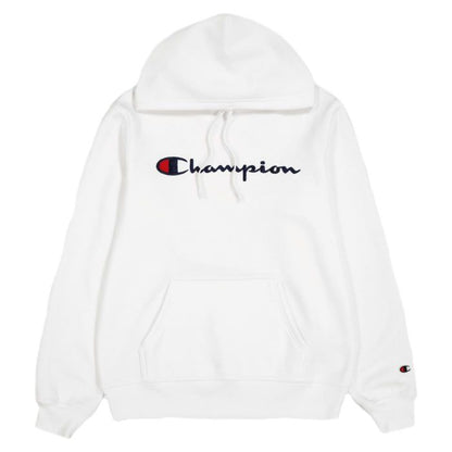 Champion felpa cappuccio Jr scritta grande