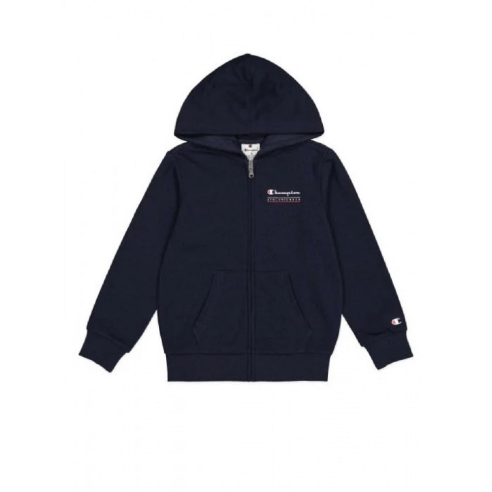 Champion felpa zip lunga cappuccio garzata