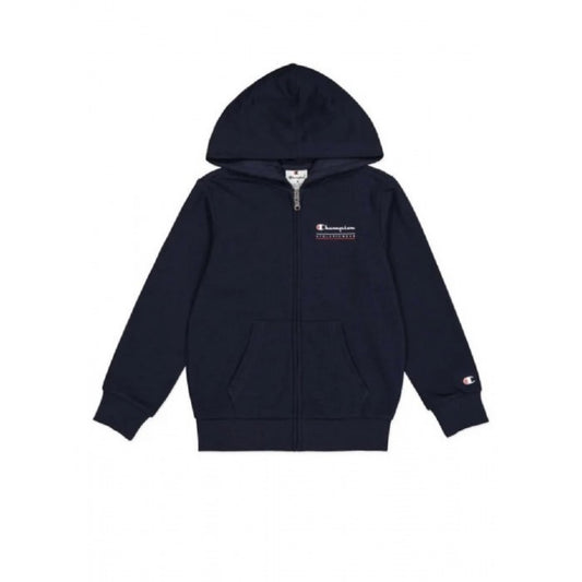 Champion felpa zip lunga cappuccio garzata