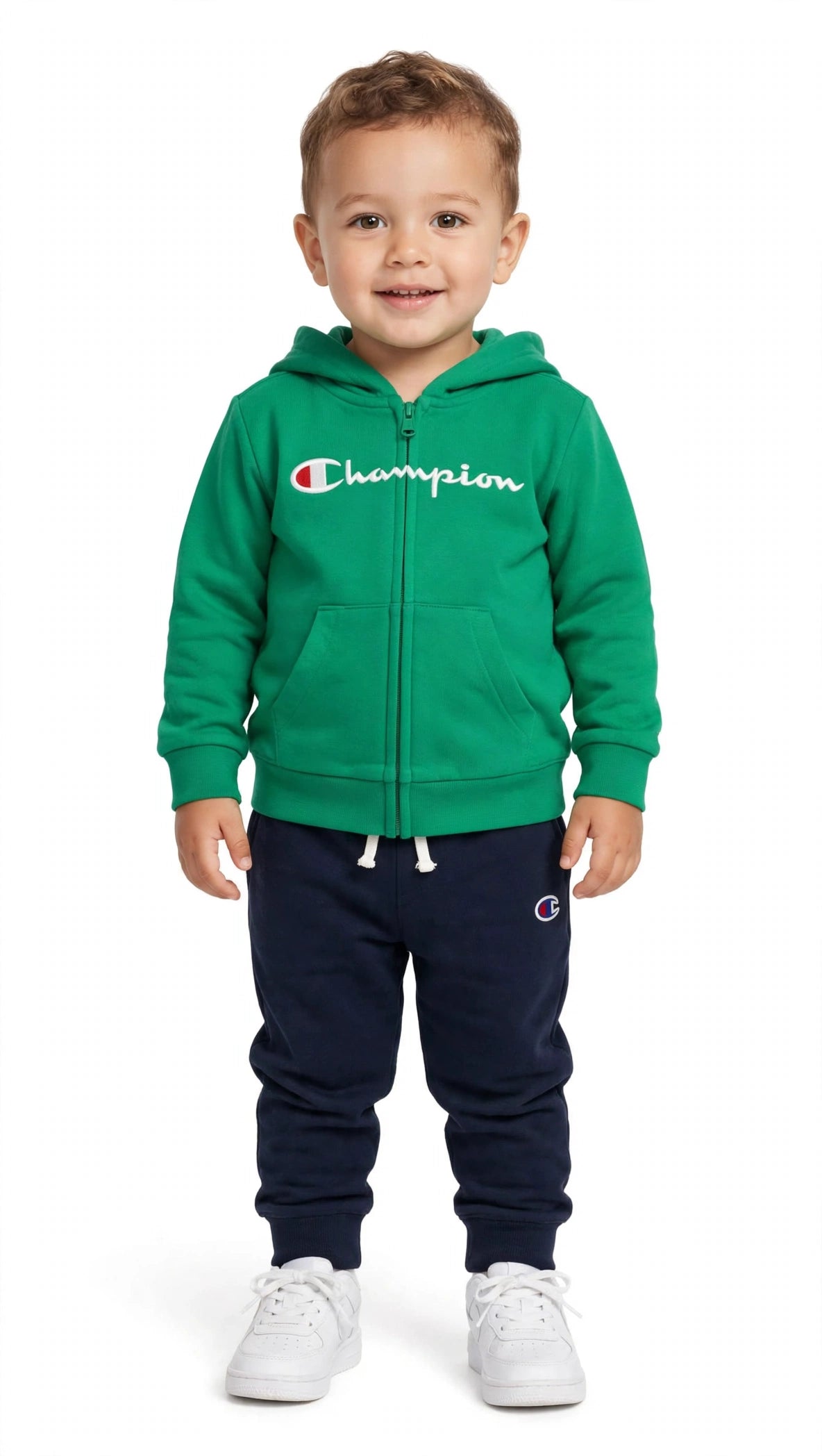 Champion tuta zip lunga con cappuccio