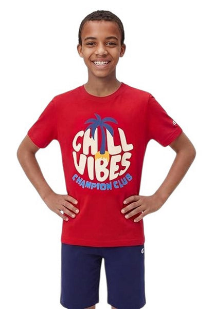 Champion set t.shirt e bermuda in cotone
