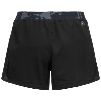 KAppa short donna con bermuda unterno elastico stampato