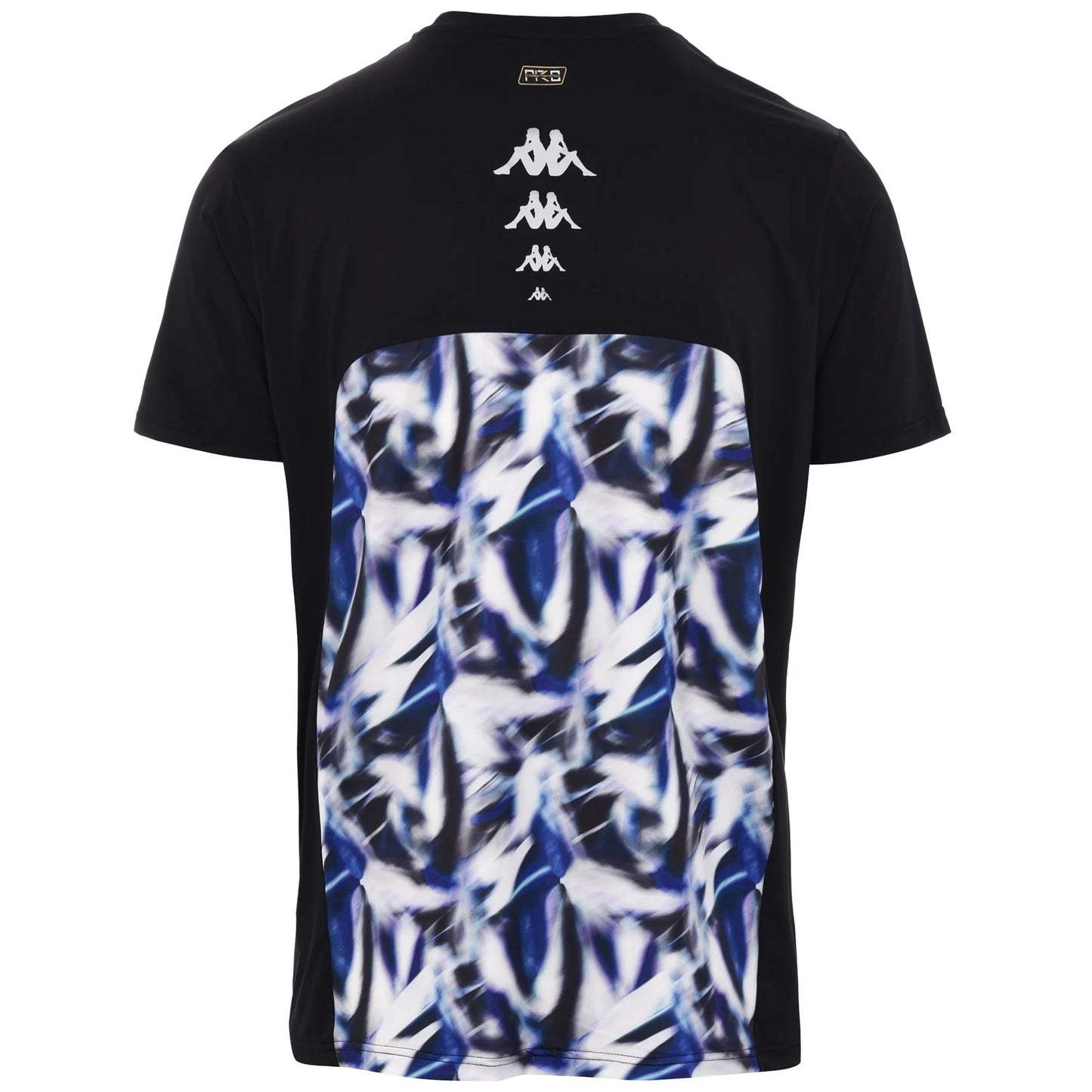 Kappa t-shirt training con inserti in mesh sul mlato per la traspirazione kombat emiri