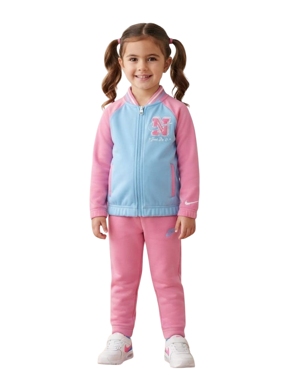 Nike tuta zip lunga b nsw next gen tricot set