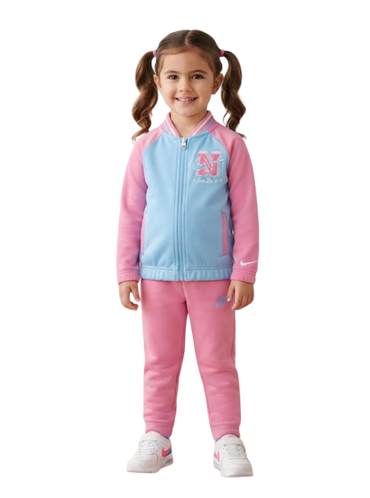 Nike tuta zip lunga b nsw next gen tricot set