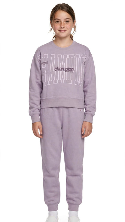 Chamion tuta giro collo pantalone con polsino