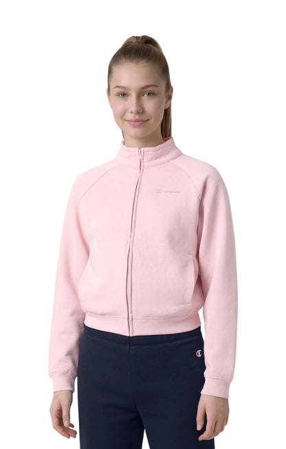 Champion tuta zip lunga bambina in felpa con pantaloe con polsino
