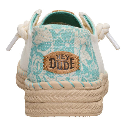 Hey Dude Wendy espadrille hibiscus