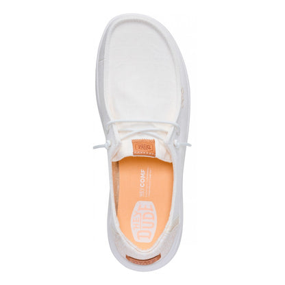 Hey Dude Wendy rise chambray grid