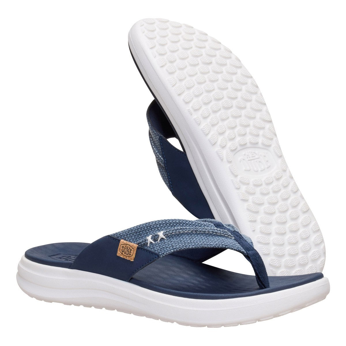 Hey Dude infradito Finn flip braided