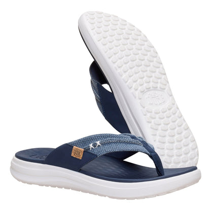Hey Dude infradito Finn flip braided