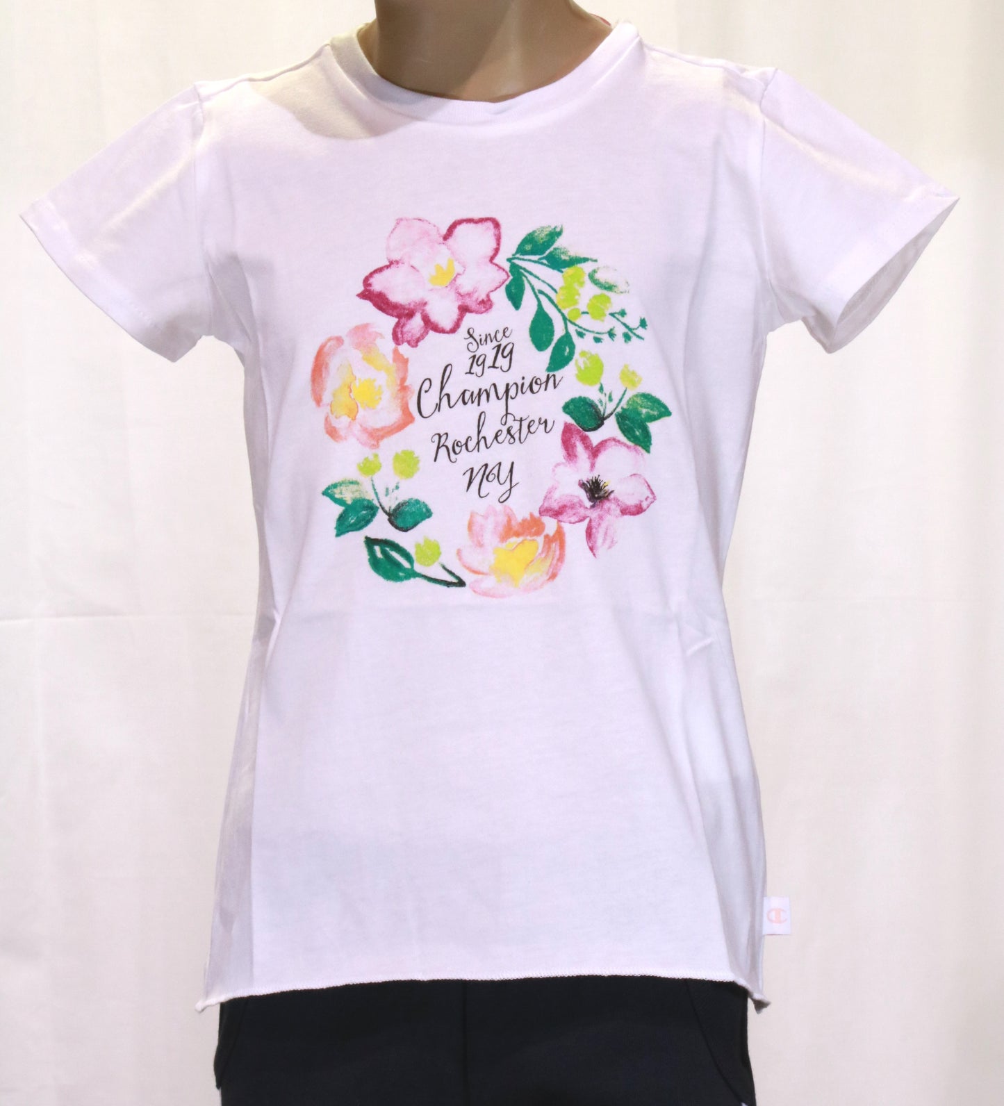 T-shirt manica corta bambina Champion