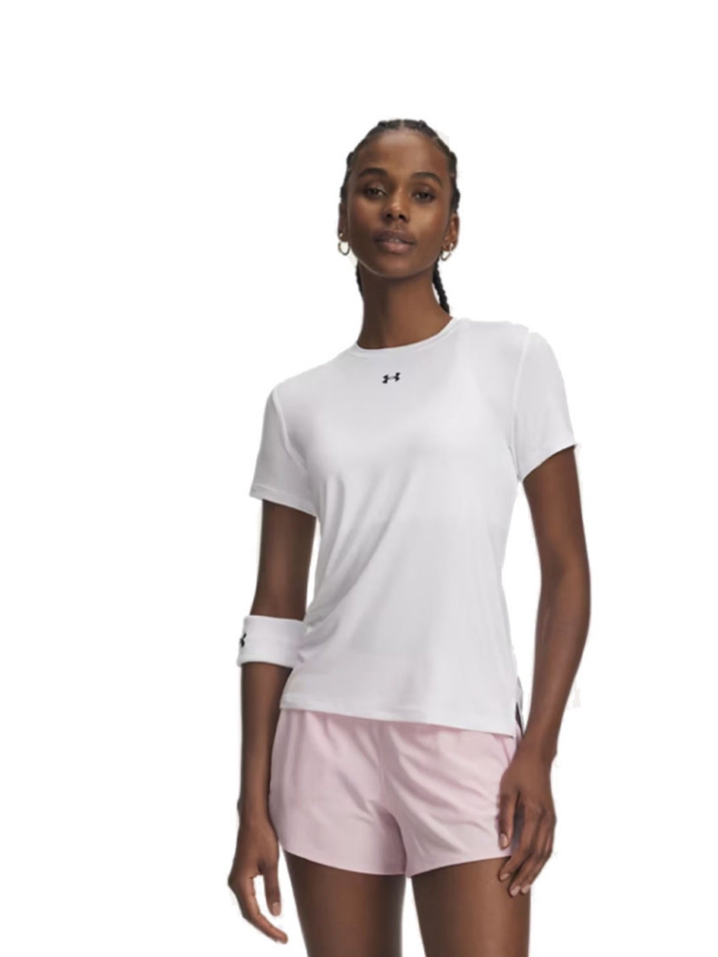 Under Armour T-shirt Vanish donna white