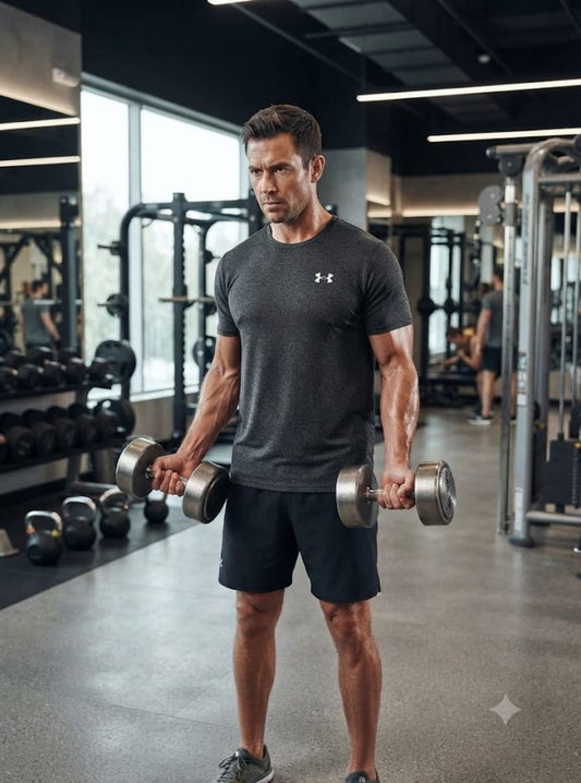 Under Armour T-shirt in tessuto tecnico ad alta traspirabilità, ideale per l’attività sportiva ’allenamento e tempo libero