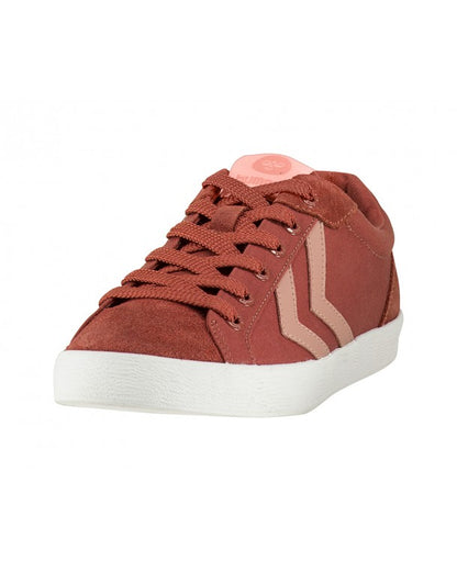 HUMMEL SCARPA MOD DEUCE COORT SUMMER mattone