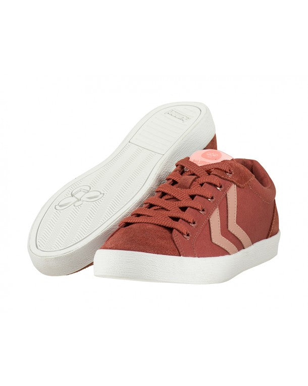 HUMMEL SCARPA MOD DEUCE COORT SUMMER mattone