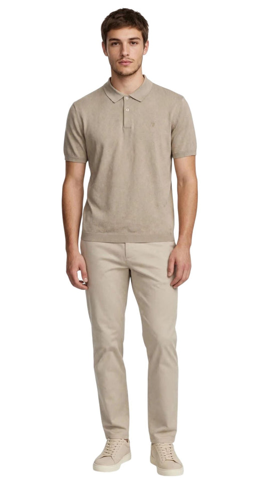 Conte of Florence polo in filo di cotone