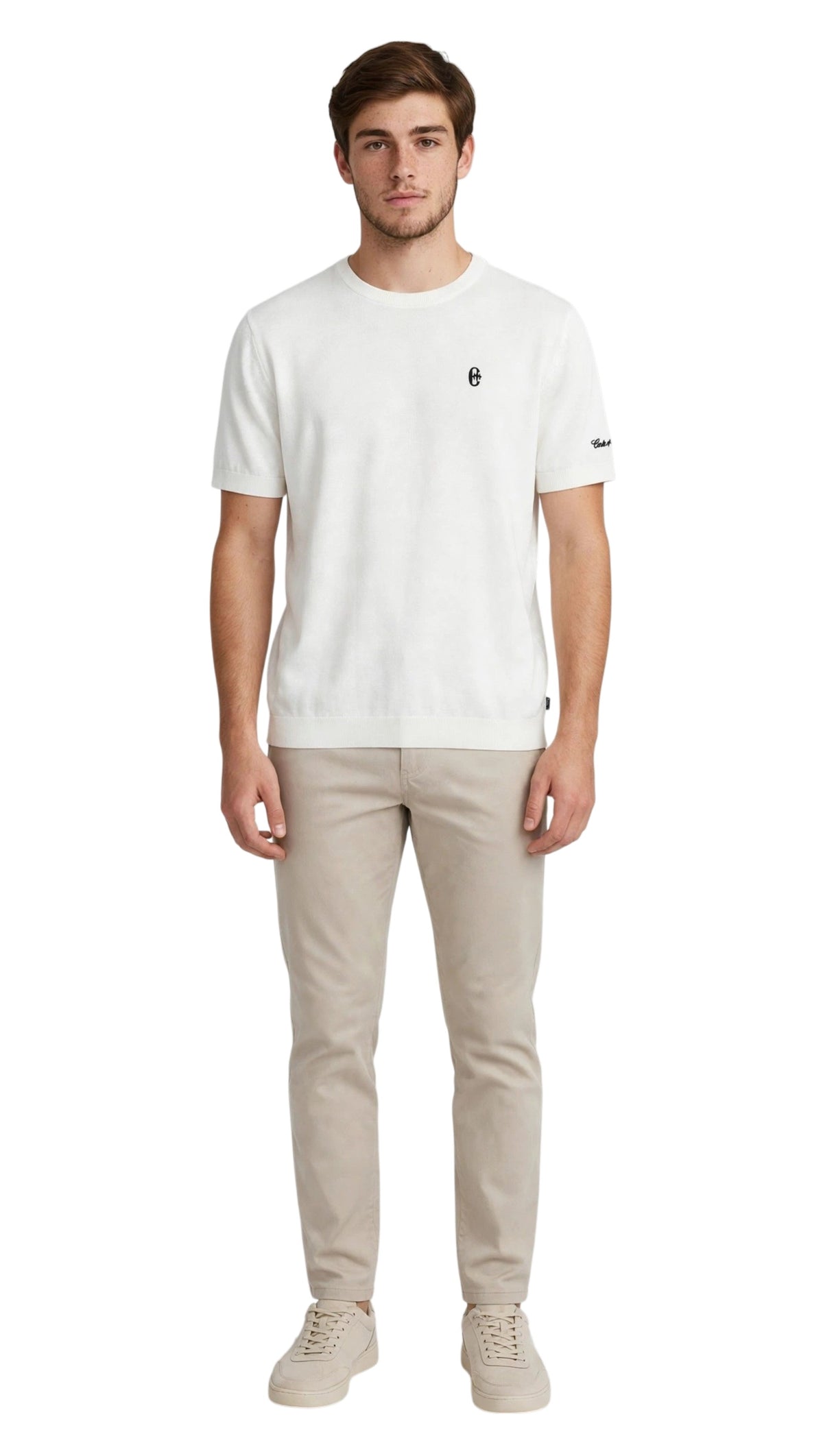 Conte of Florence t-shirt giro collo in cotone