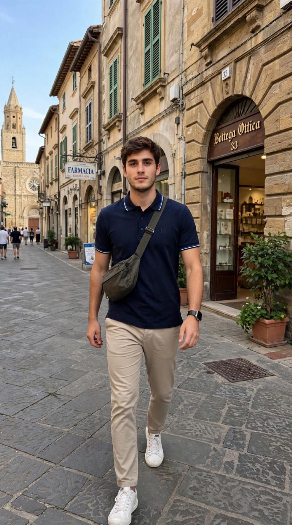 Conte of florence polo uomo in piquet