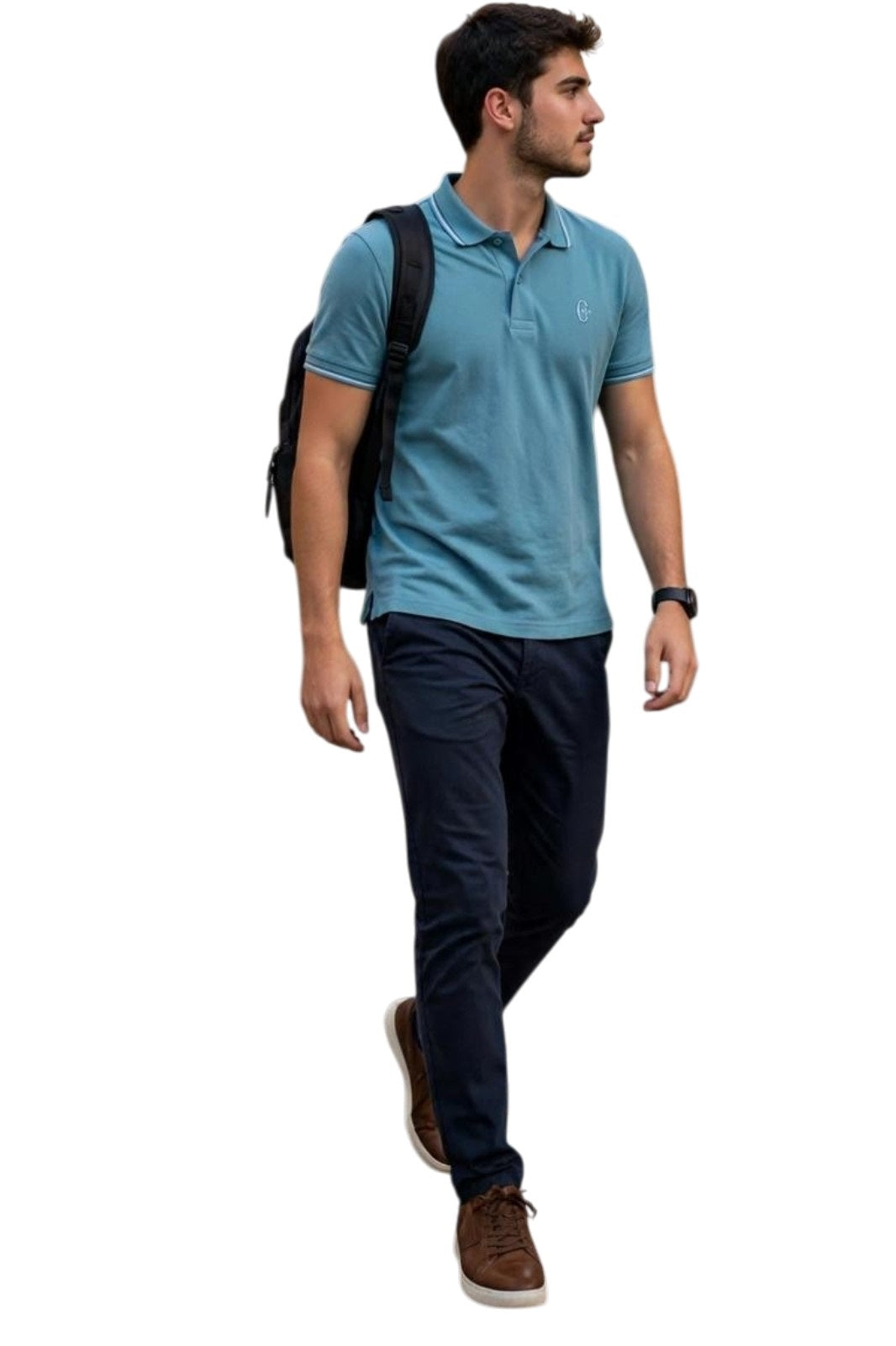 Conte of florence polo uomo in piquet