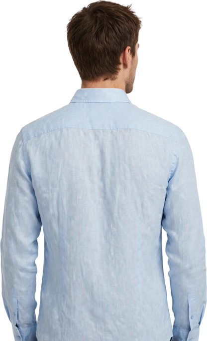 Conte of Florence camicia manica lunga in lino