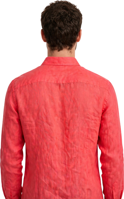 Conte of Florence camicia manica lunga in lino