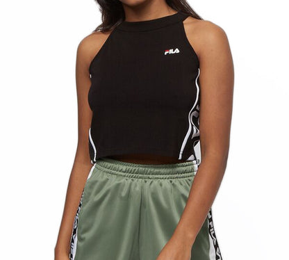 fila top con scritta