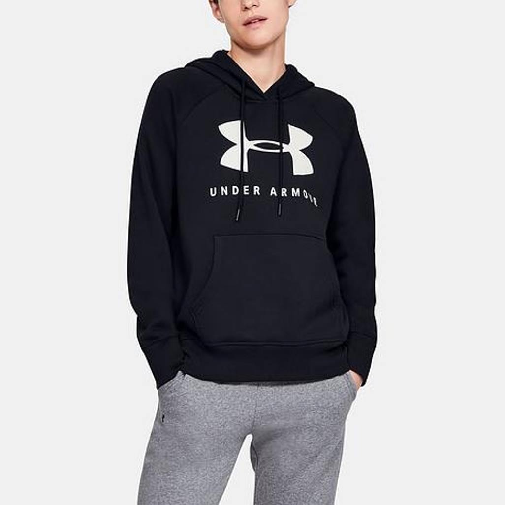 under a.felpa capp. donna rival fleece sport. hoodie