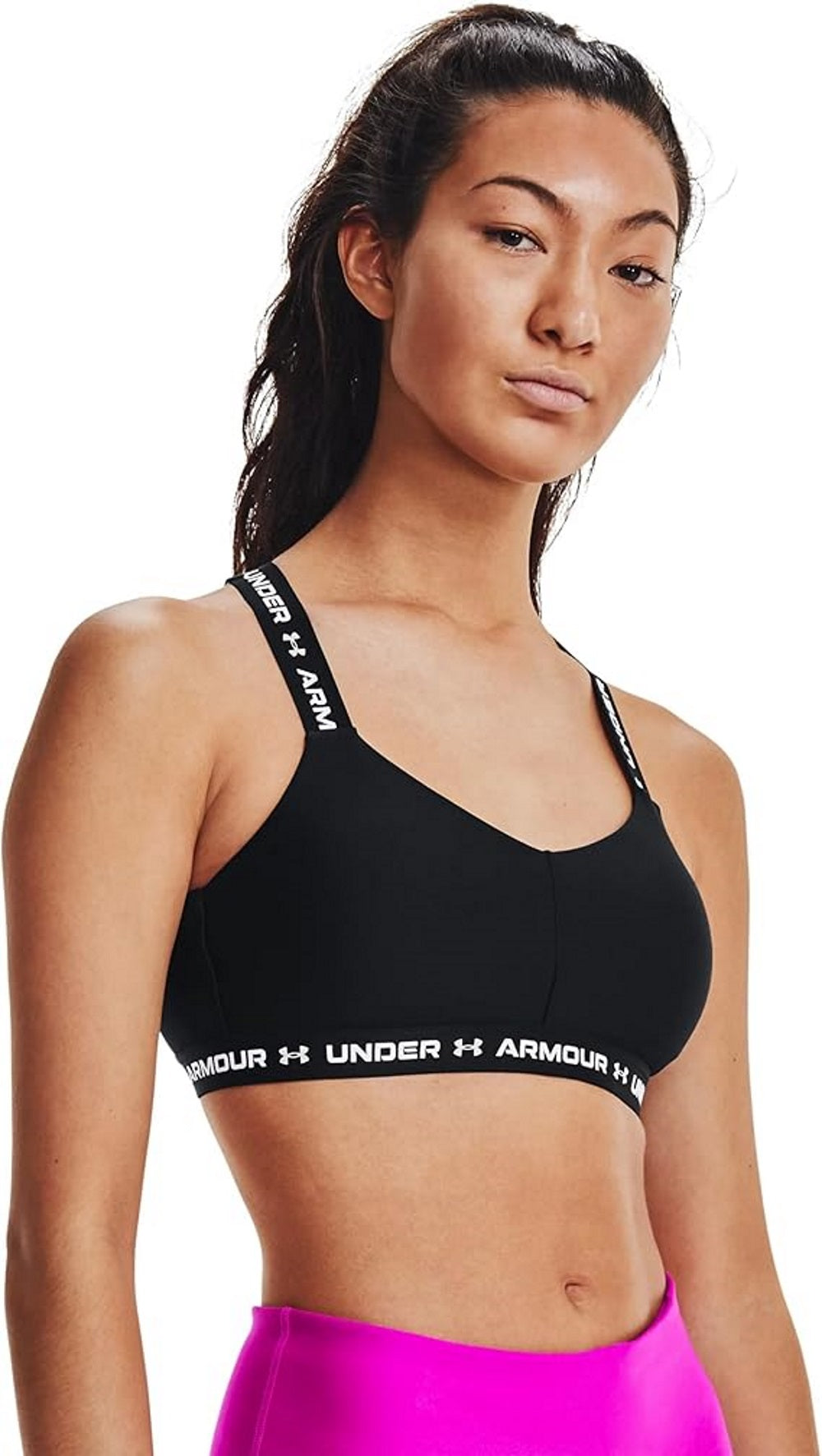 Under Armour Reggiseno Sportivo Basso Crossback Reggiseno Sportivo Donna