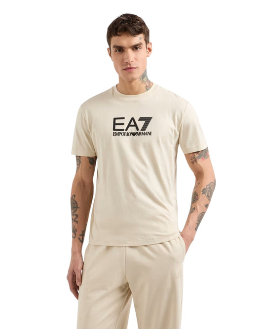 AE7 T-shirt girocollo Visibility in cotone