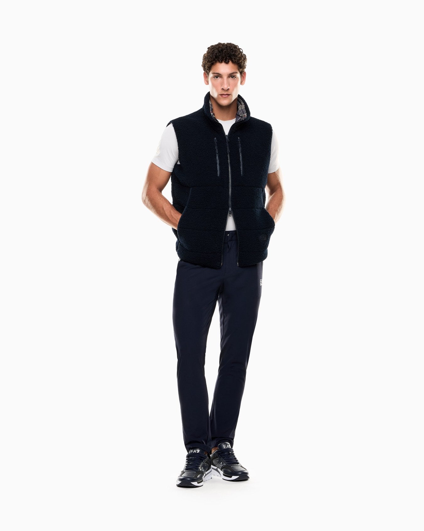 EA7 pantalone tessuto tecnico ventus7