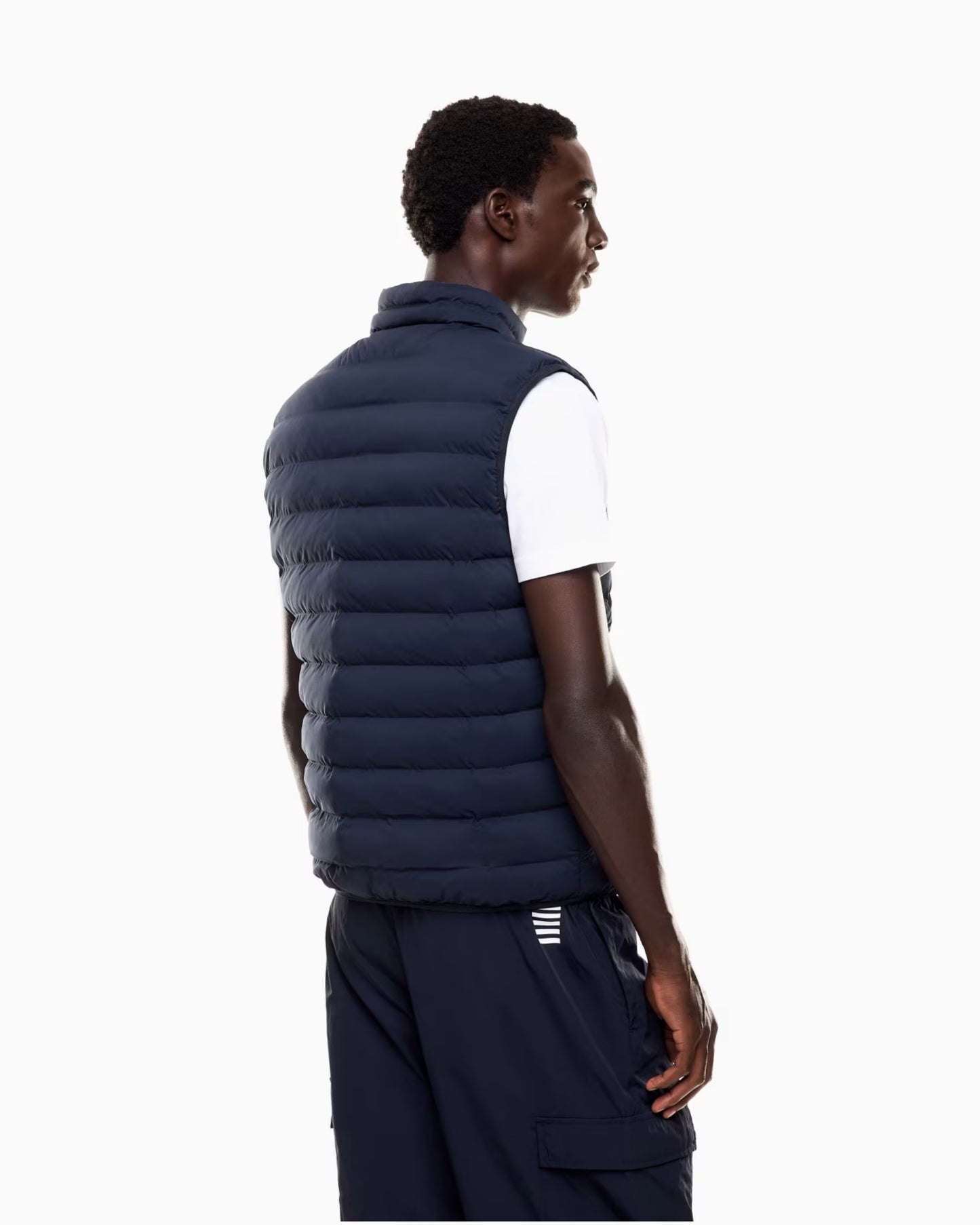 EA7 emporio armani gilet  imbottito in tessuto tecnico