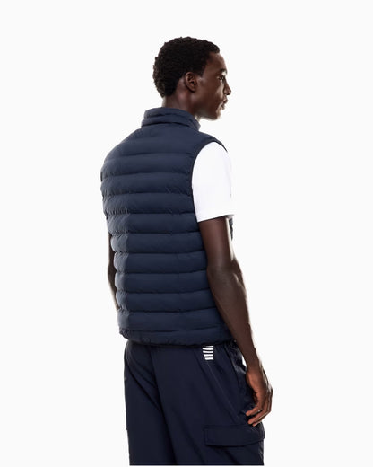 EA7 emporio armani gilet  imbottito in tessuto tecnico