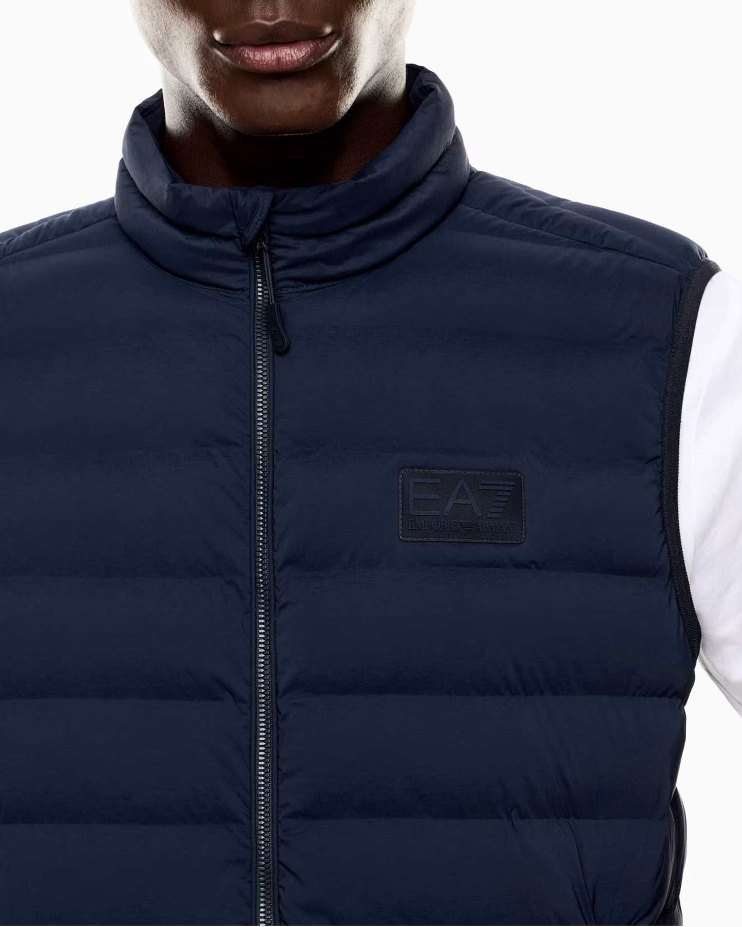 EA7 emporio armani gilet  imbottito in tessuto tecnico
