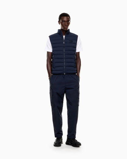EA7 emporio armani gilet  imbottito in tessuto tecnico