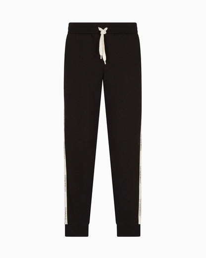 EA7 Pantaloni jogger Logo Series in misto cotone
