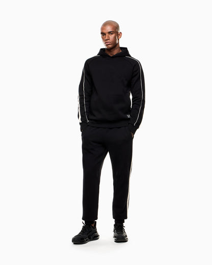 EA7 Pantaloni jogger Logo Series in misto cotone