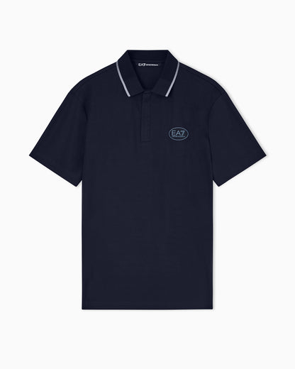 EA7 polo manica corta in tessuto VENTUS7