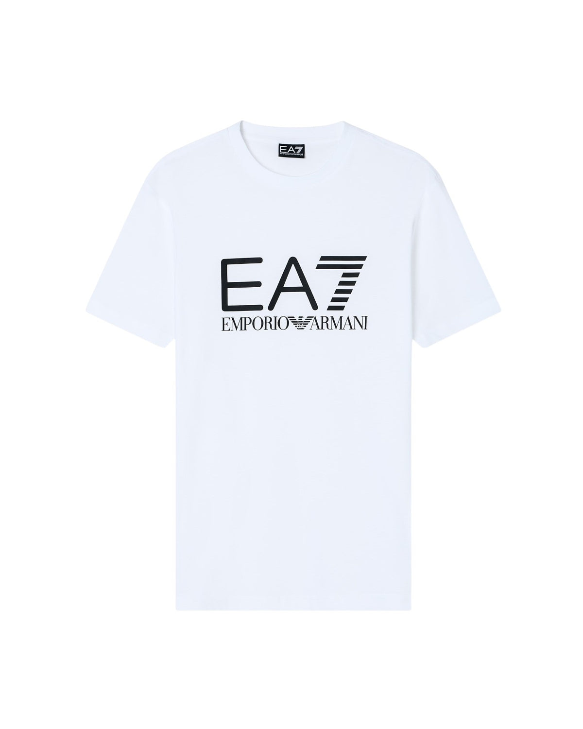 EA7 T-shirt dallo spirito minimal, realizzata in morbido jersey di cotone.