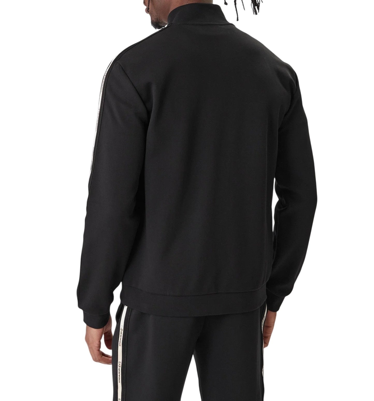 EA7 felpa zip lunga