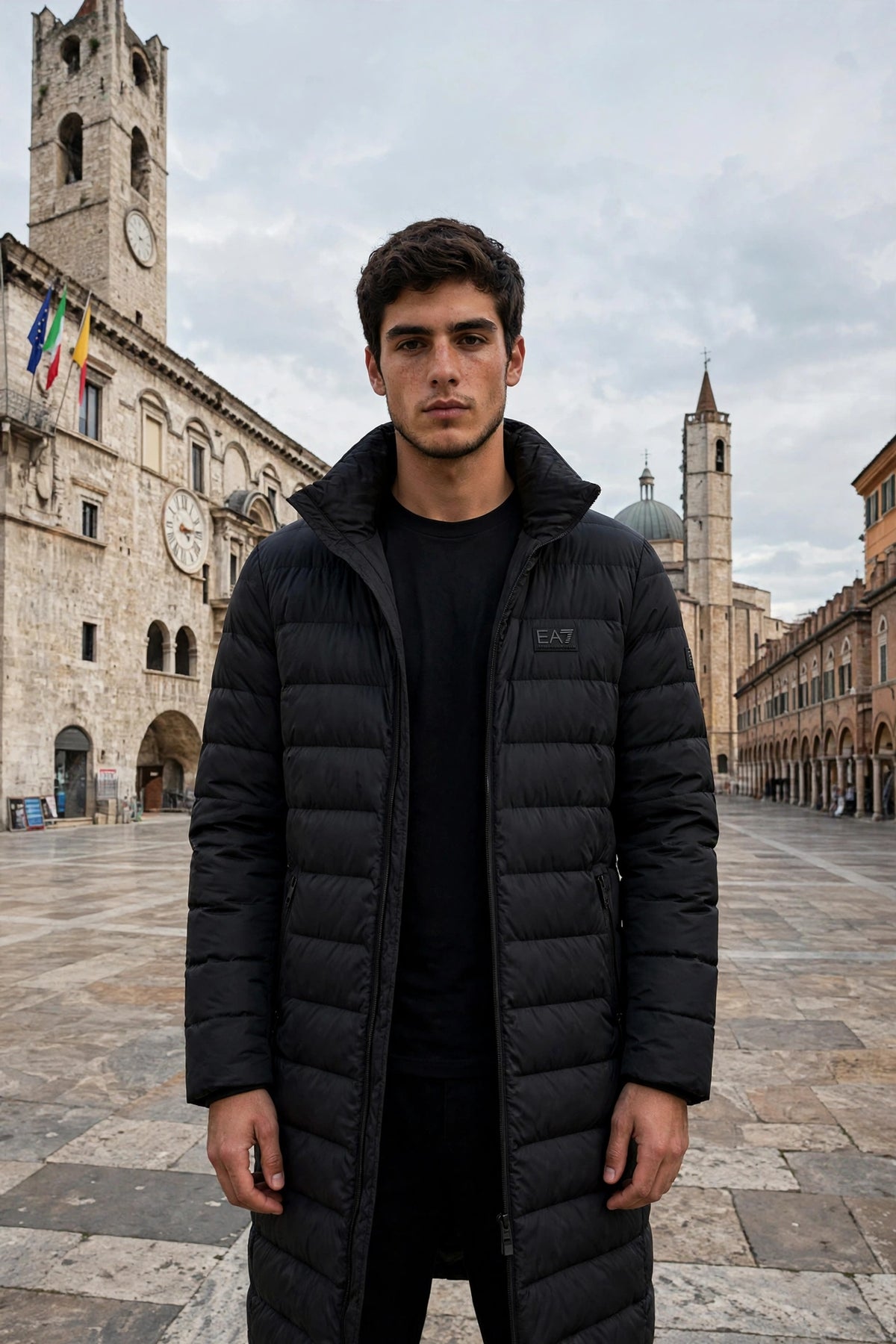 EA7 PIUMINO LUNGO UOMO